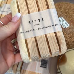 Beautiful Hade made soap Dish 