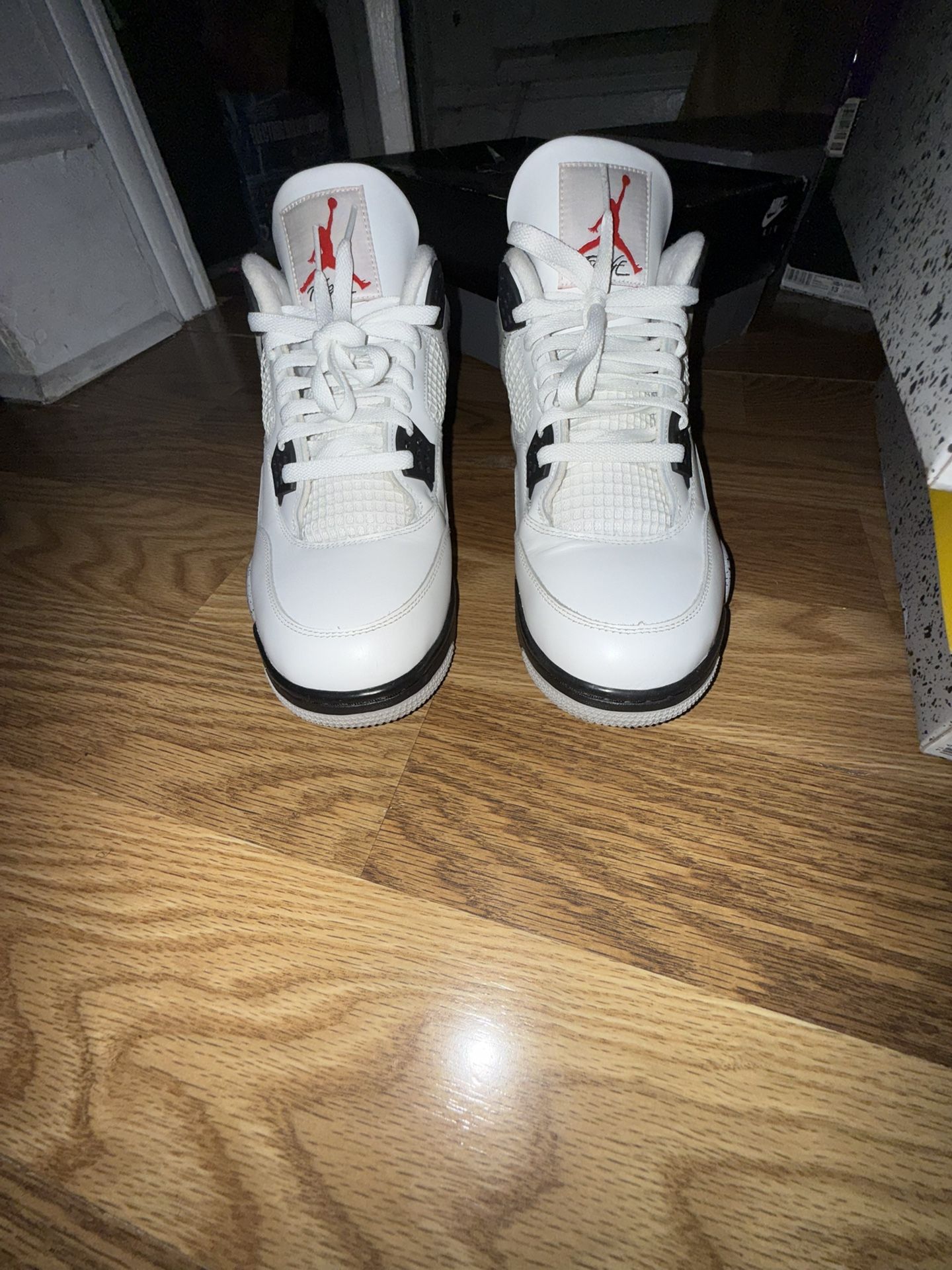 Jordan 4 White Cement Size 13