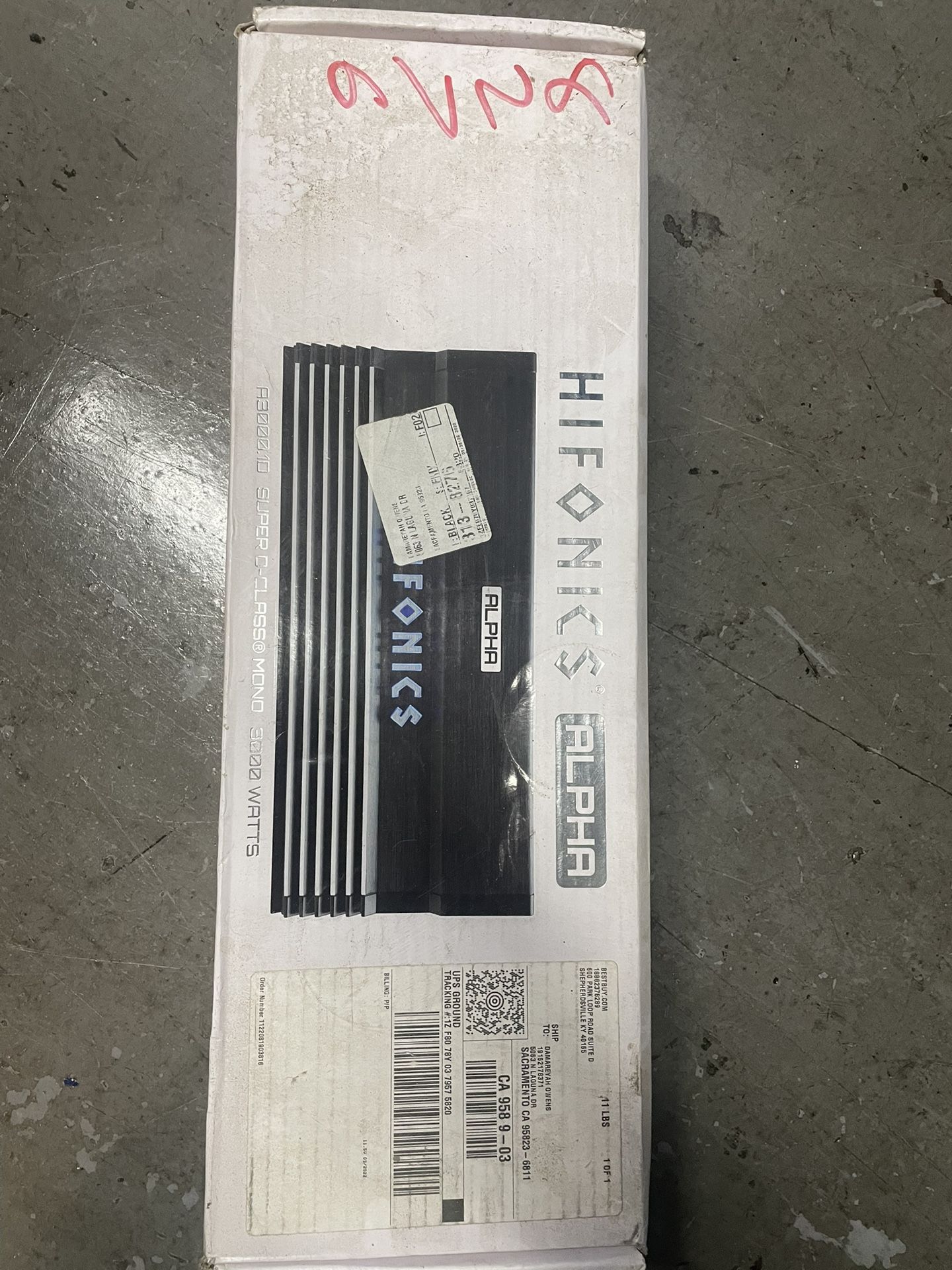 🏁⚡️3000w Mono Block Hifonics Amplifier