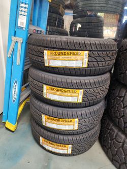 225/60/16 TIRES GROUND SPEED