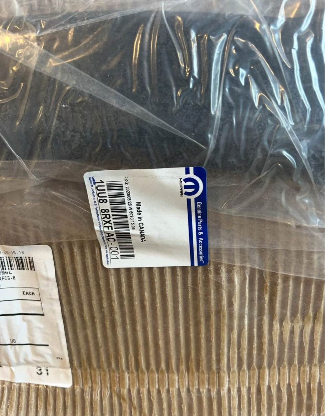 2014-2018 Jeep Cherokee Parts- Right Rear Wheel Flare Molding