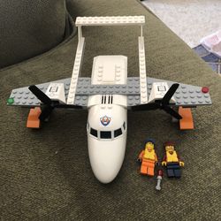 LEGO CITY 60164 Sea Rescue Plane Retired Incomplete