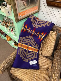 Vintage Pendleton Chief Joseph Wool Blanket