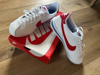 Nike Cortez white/varsity red/ varsity blue 11.5 men’s “Forest Gump shoes