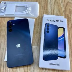 Samsung Galaxy A15 5g 128GB Unlocked New Phone with Warranty 