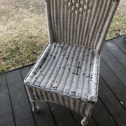 Vintage Wicker Chair