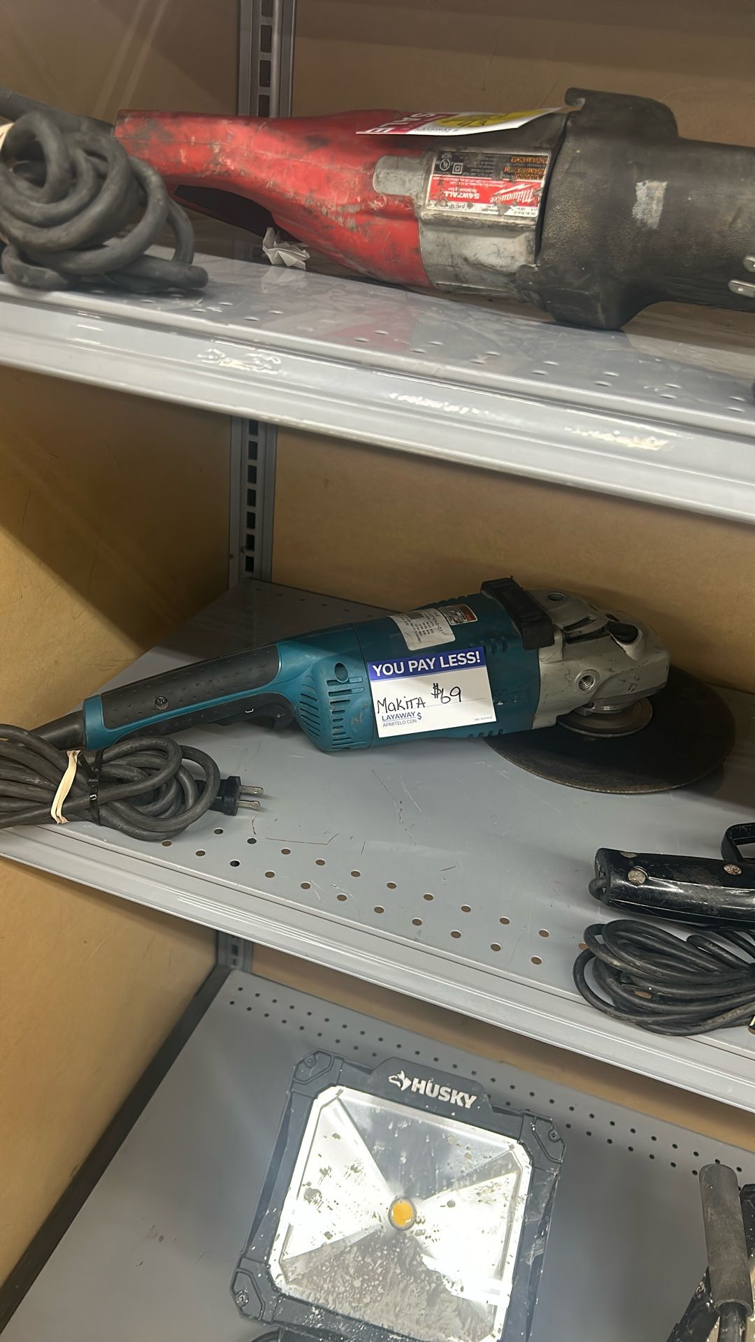Makita Angle Grinder Layaway Today $10 Down