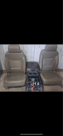 Interior leather seats Silverado gmc parts 2017