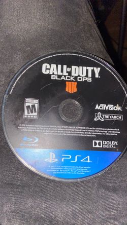 PS4 black ops 4