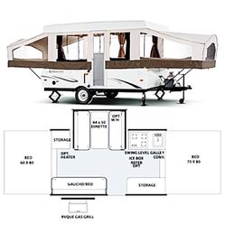 2012 Forest River Pop Up Camper