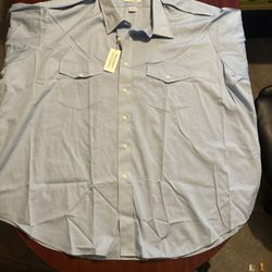 The Aviator By Van Heusen Blue Short Sleeve 20-S/S NEW