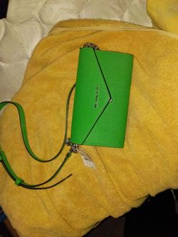 Michael kors leather purse a