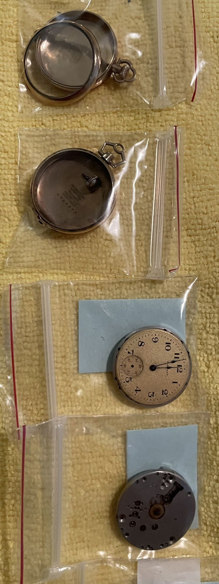 Antique Pocket Watch Collection Lot (10 Pieces)