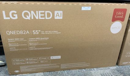 LG - 55" Class 82A Series QNED AI 4K UHD Smart webOS TV