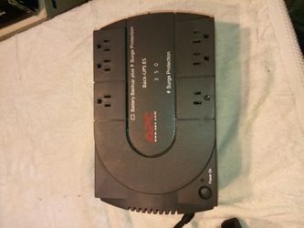 APC battery backup plus surge protection