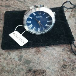 Bulova travel alarm clock 