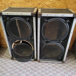 Two Anvile Speaker Casings