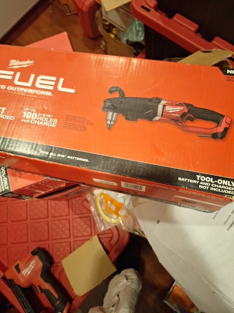 Milwaukee Super Hawg Fuel 1/2" Right Angle Drill...tool Only