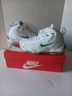 Nike air total Max Uptempo White Classic Green White  Size 8 Men's  9.5 Women's