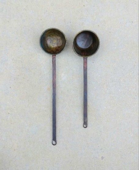 Vintage Copper/Metal Handle Ladles