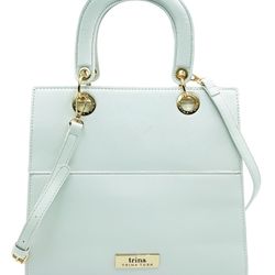 New Trina Turk White Tote