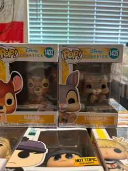 Bambi and thumper Funko pop