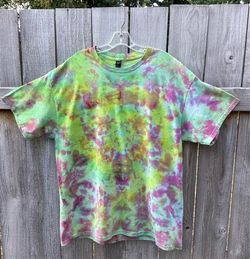 Tie dyed T-shirt, size XL
