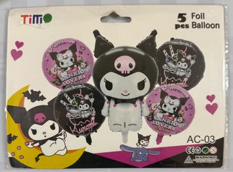 Kuromi balloons bouquet