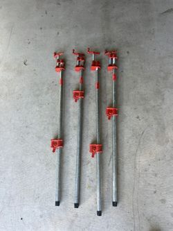 Set Of 4 Used 36-inch Clamps 