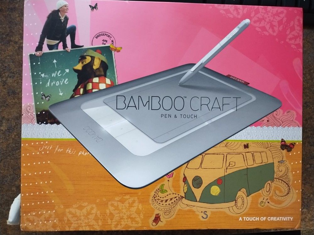Wacom Bamboo Craft Graphics Drawing Tablet