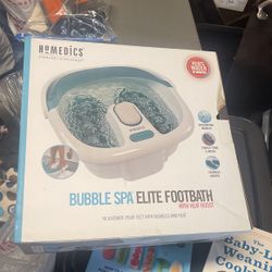 Foot Bath With Bubbles And Heats New In Box 
