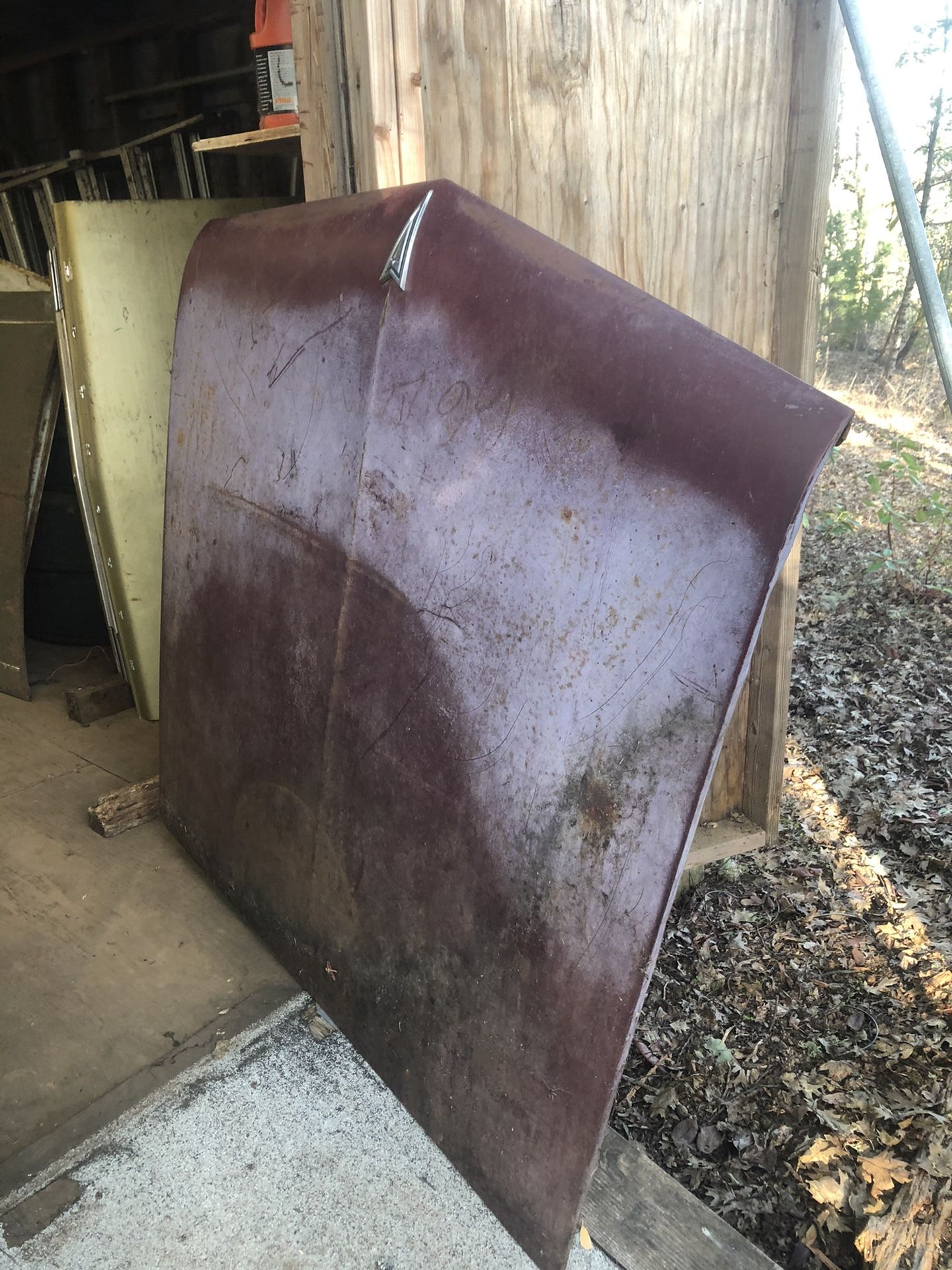 1966 Pontiac lemans hood