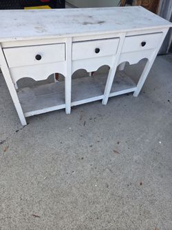 Console table
