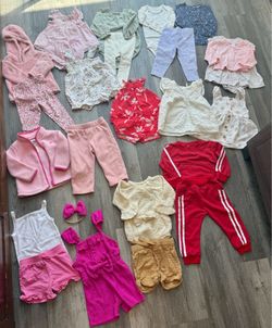 12 month girl clothes bundle