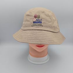 Image N AALF African American Leadership Forum Khaki Cotton Bucket Hat