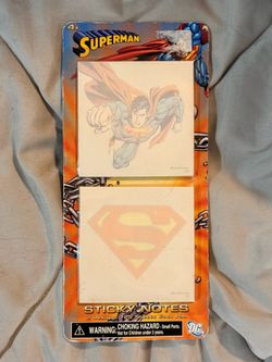New Superman Sticky Notes