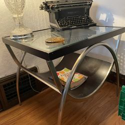 Glass Top Entry Way Table