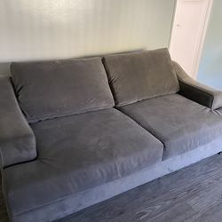 Grey Couch Lounger