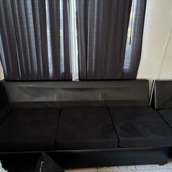 Black Sectional 