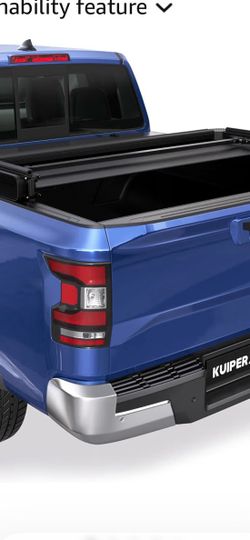 Soft folding Truck bed cover for 2015 to present Ford F150 with 6.5 foot bed