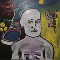 Original Contemporary Painting 12”x12”