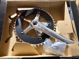 Sugino crank and chainring