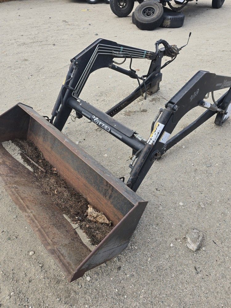 Koyker 140 Front Loader W Bucket 