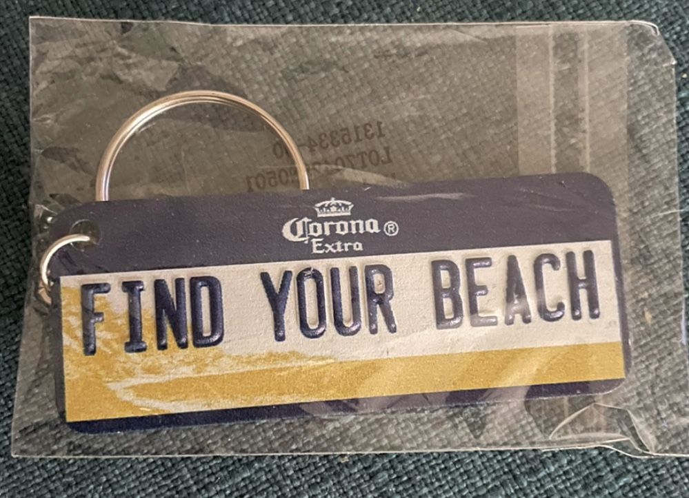Corona Keychain