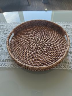 Rattan Tray