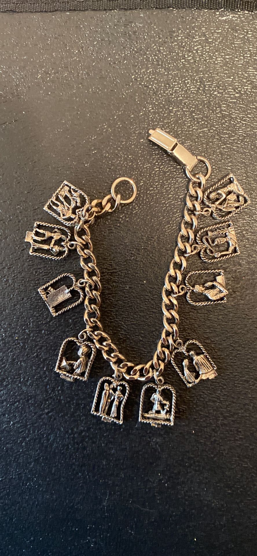 Vintage Ten Commandments Bracelet 