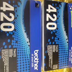 Brothers Ink Cartridges  420...2 Boxes For $35