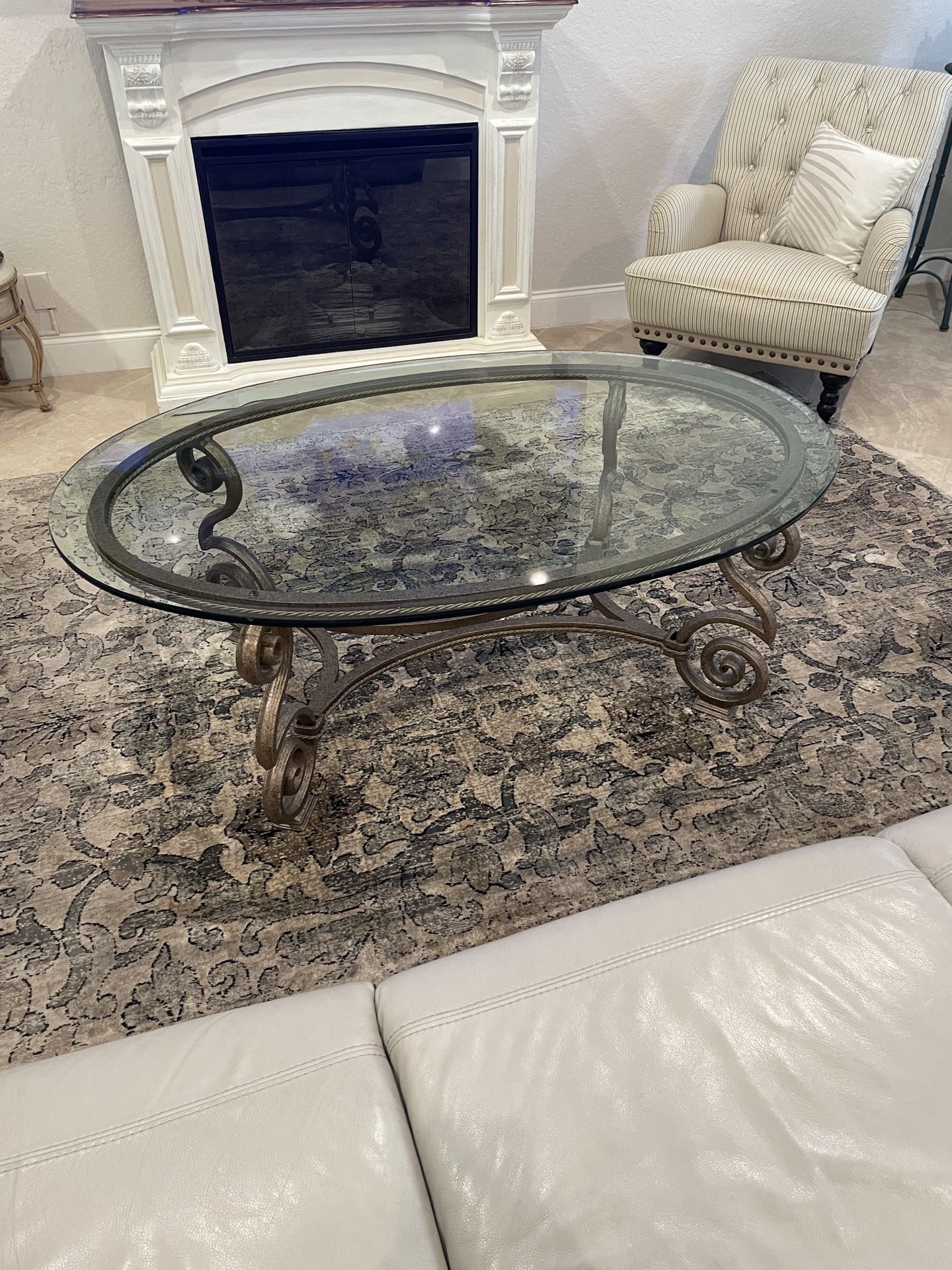 Havarty Glass Coffee Table