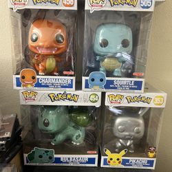 10in Pokemon Funko Pops Bundle 