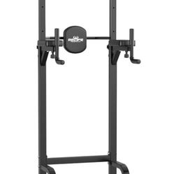 RELIFE REBUILD YOUR LIFE Power Tower Pull Up Bar Station Workout Dip Station for Home Gym Strength Training Fitness Equipment